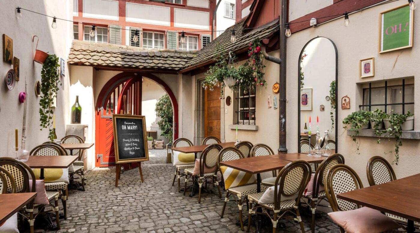 Hotel Rebstock Lucerne Bagian luar foto